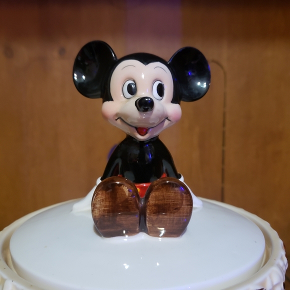 Disney Mickey Mouse 50th Anniversary Cookie Jar - Picture 3 of 10